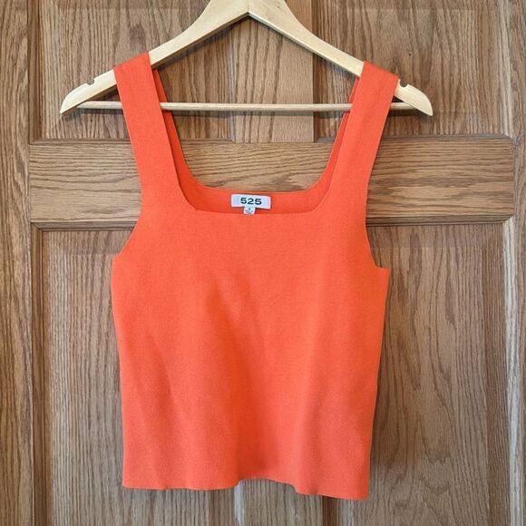 525 Eva Square Neck In Tiger Lily - Picture 6 of 8